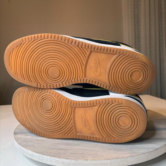 Nike Court Vision Mid Men's Black Yellow "Go the Extra Smile" Sneakers Size 11 - Picture 10 of 10